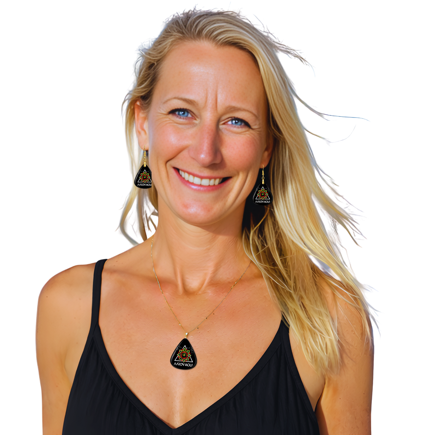 Roots & Radiance – Aaron Wolf Necklace