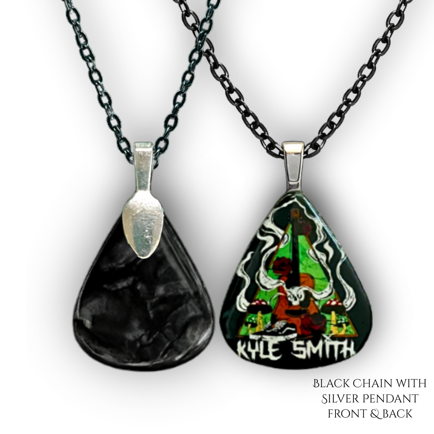 Kyle Smith "Sirens Rose" Guitar Pick Necklace