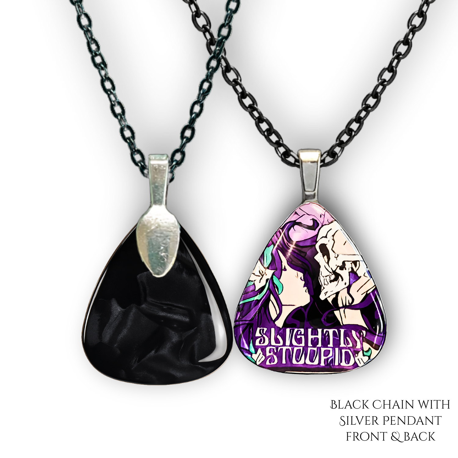 SS Skull Kiss Necklace