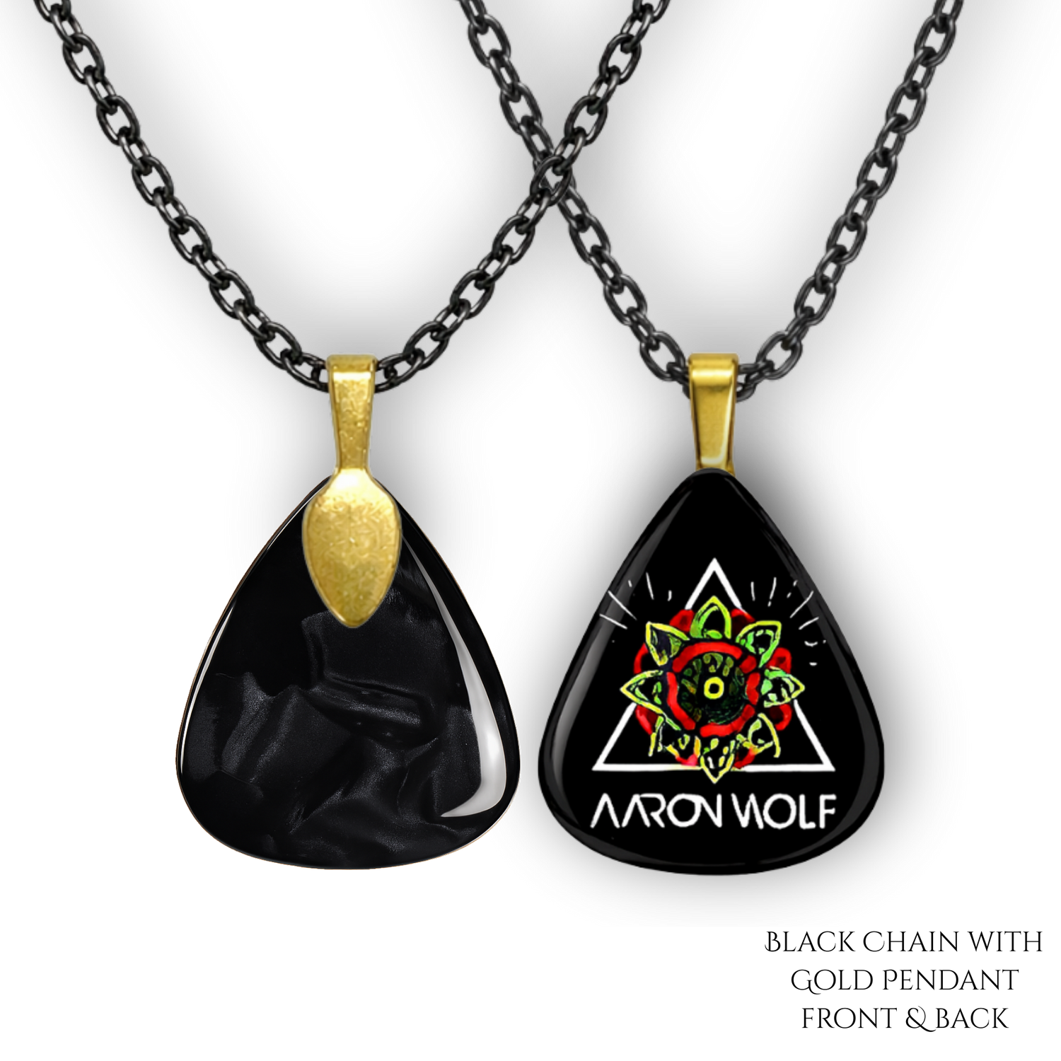 Roots & Radiance – Aaron Wolf Necklace