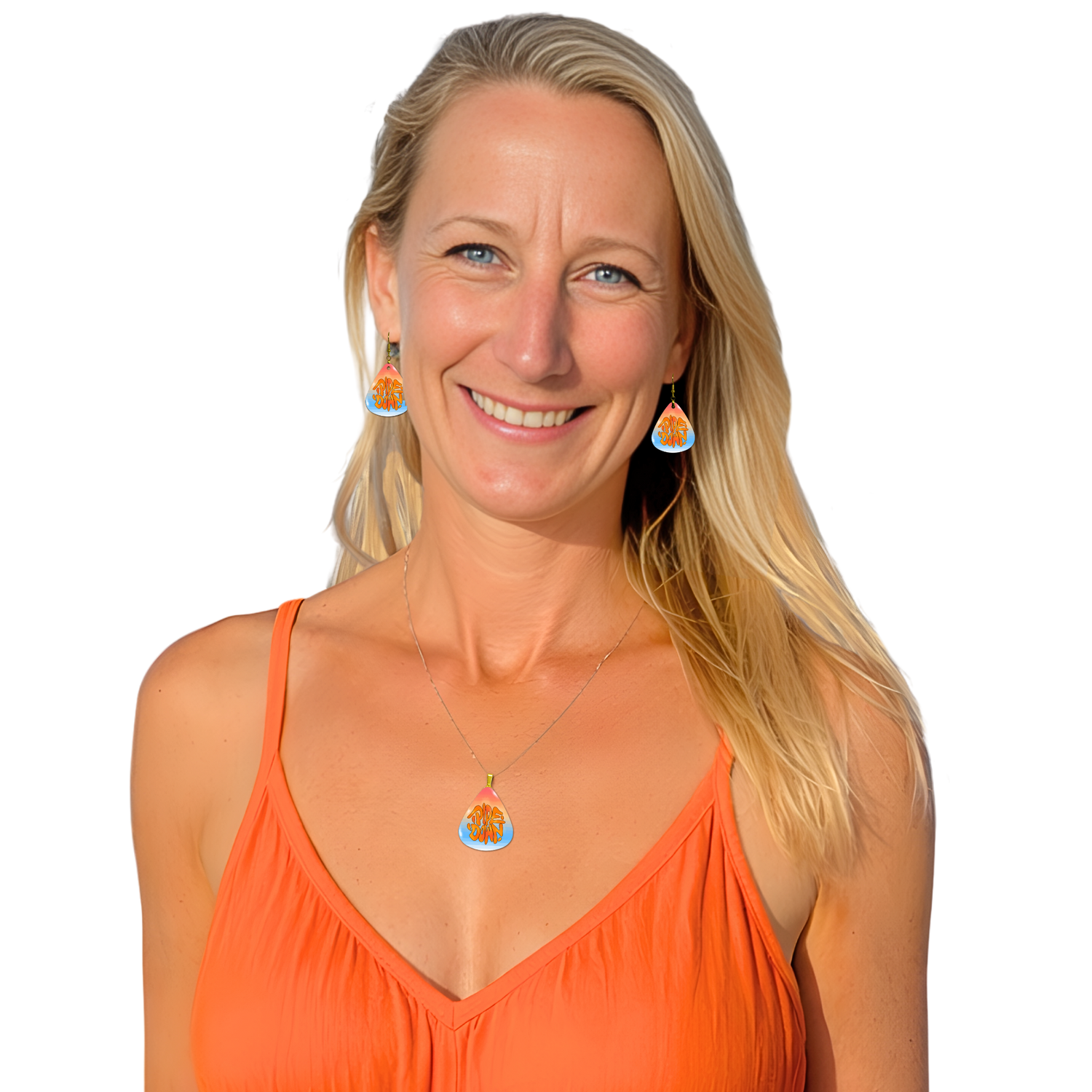 Pipe Down Sunset Necklace