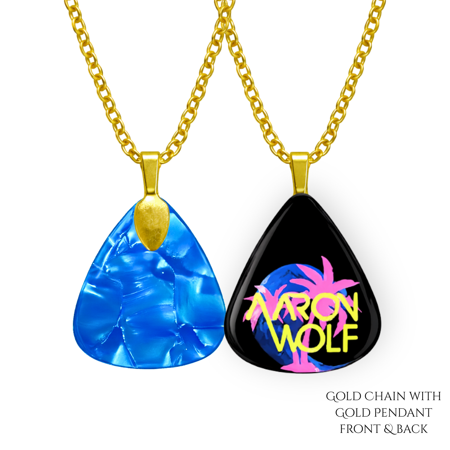 Ocean Glow – Aaron Wolf Necklace