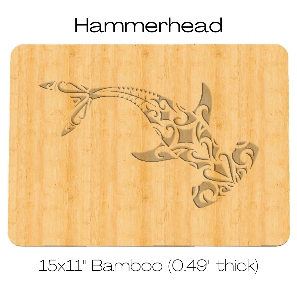 15x11" Thick Bamboo Cutting Board and Serving Board