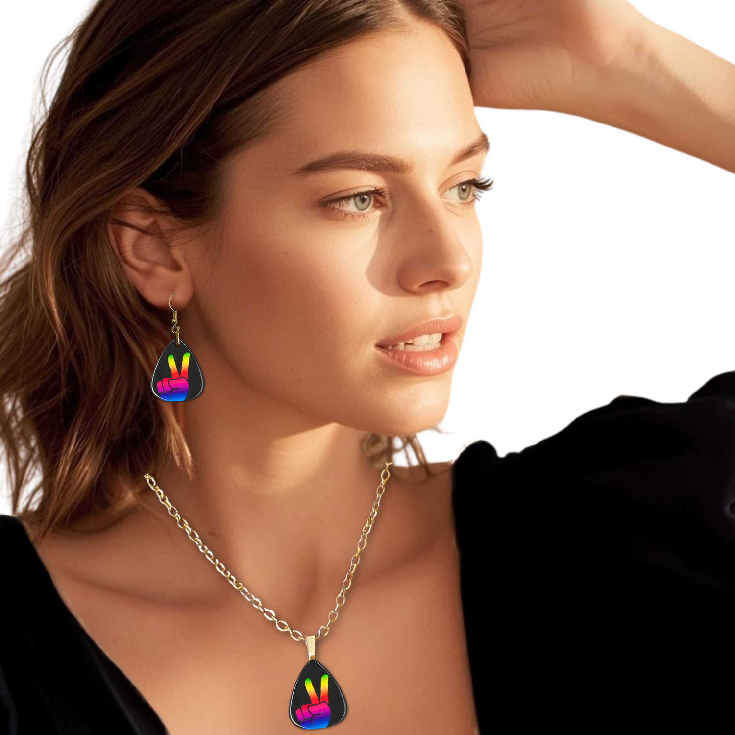 Peace Out Necklace
