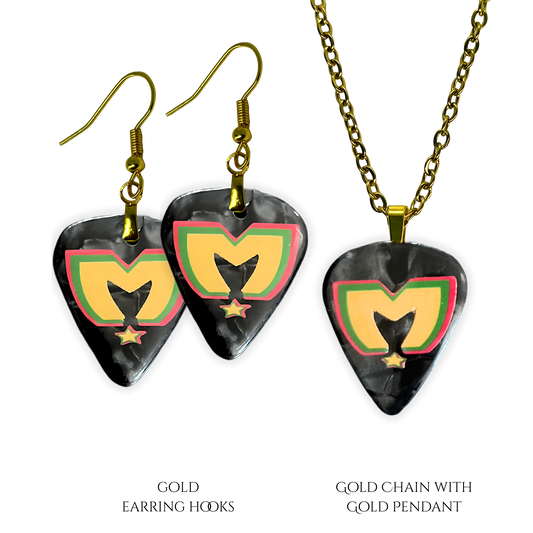 Rasta Vibes: The Movement Guitar Pick Set