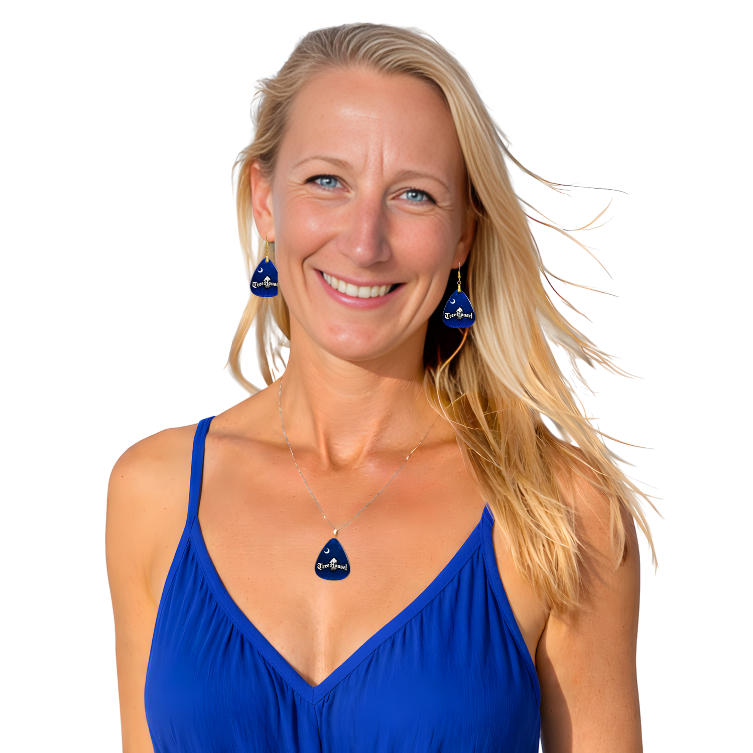 TreeHouse! Carolina Crescent Earring & Pendant Set