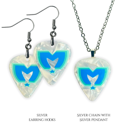 Blue Mirage: The Movement Guitar Pick Set