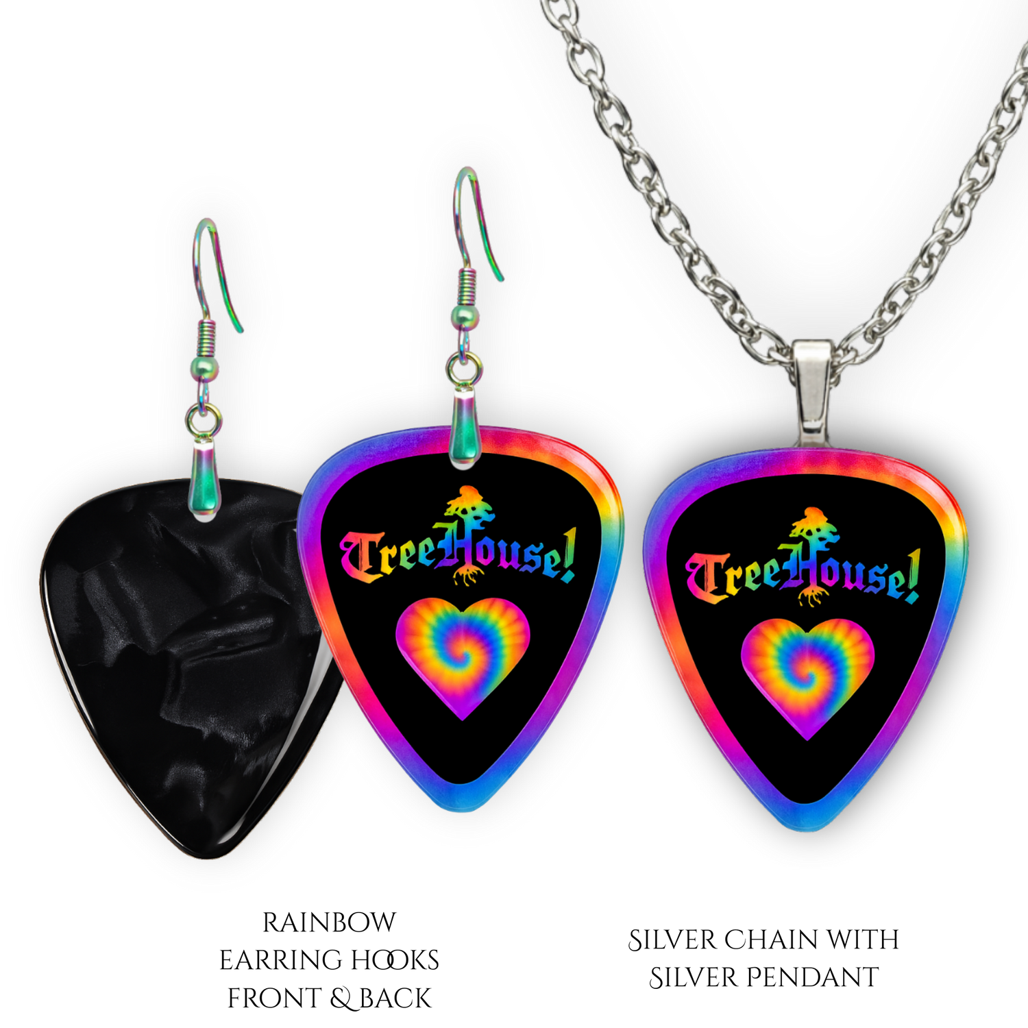 TreeHouse! Genuine Love Earring & Pendant Set