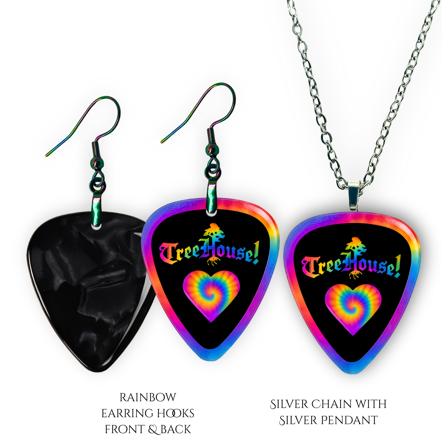 TreeHouse! Genuine Love Earring & Pendant Set