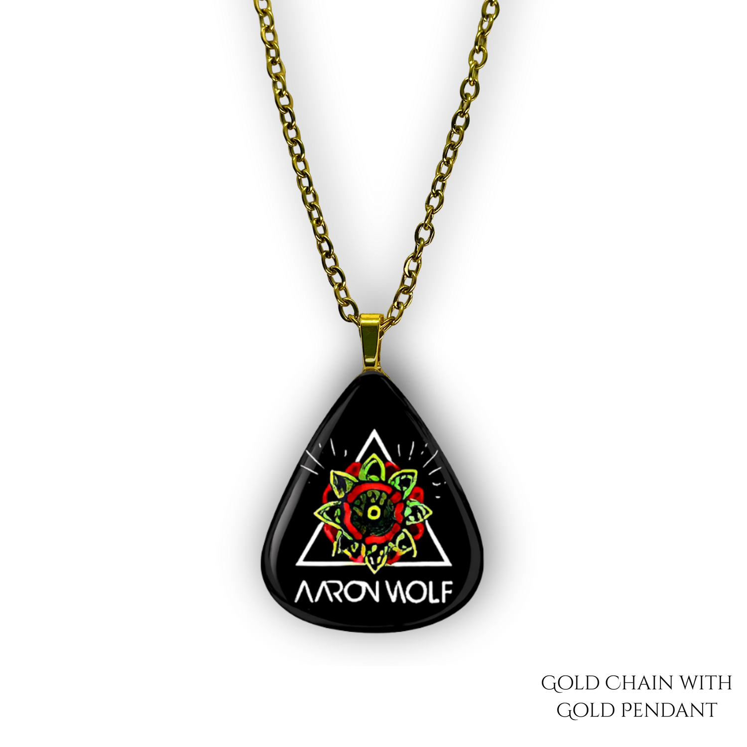 Roots & Radiance – Aaron Wolf Necklace