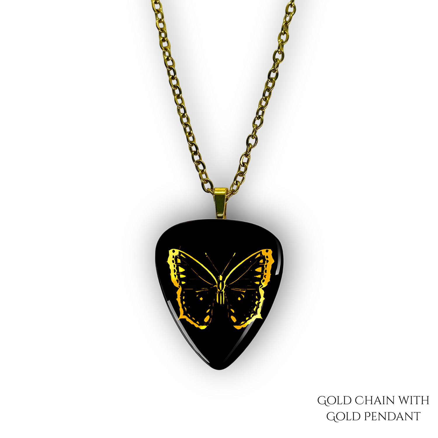 Midnight Monarch Necklace