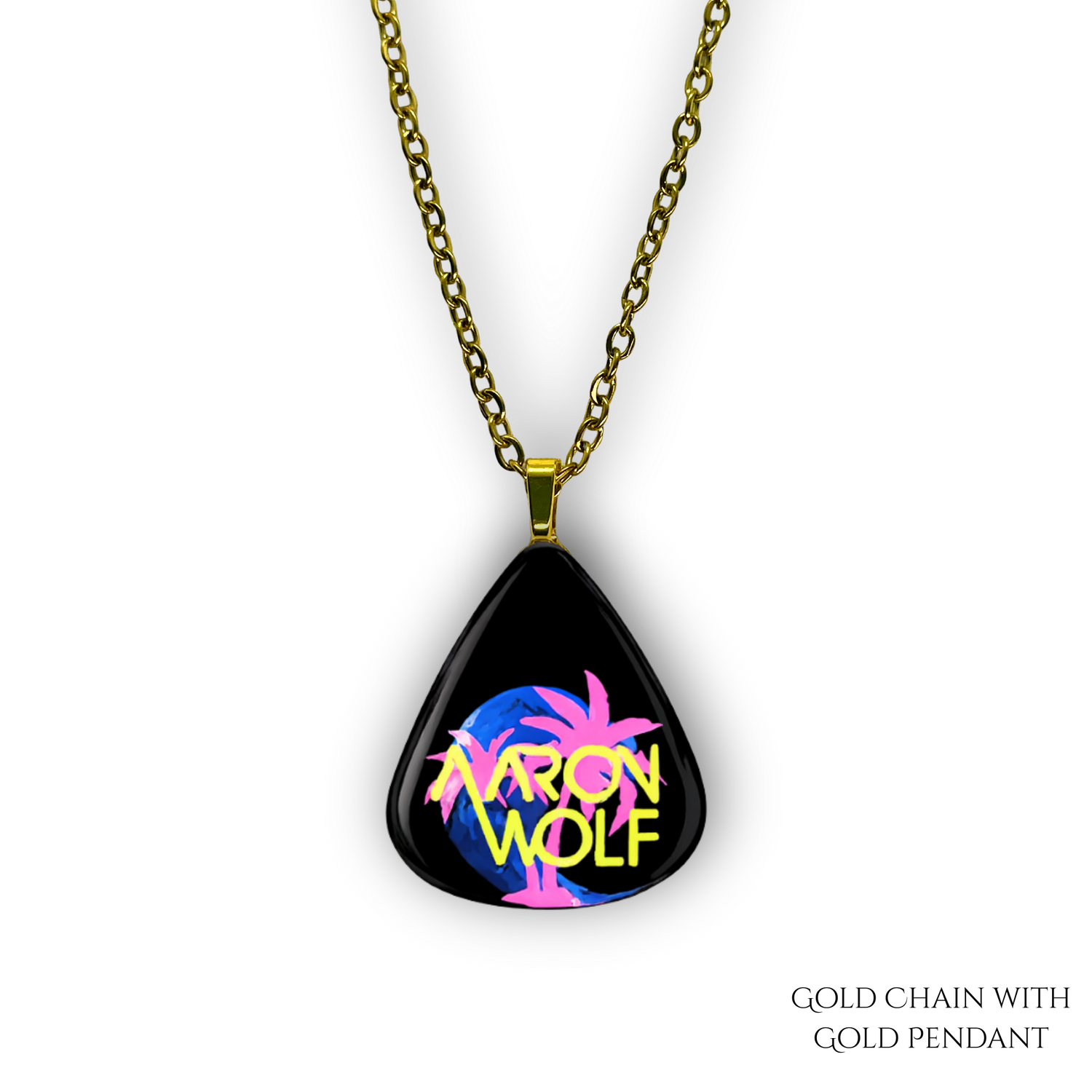 Ocean Glow – Aaron Wolf Necklace