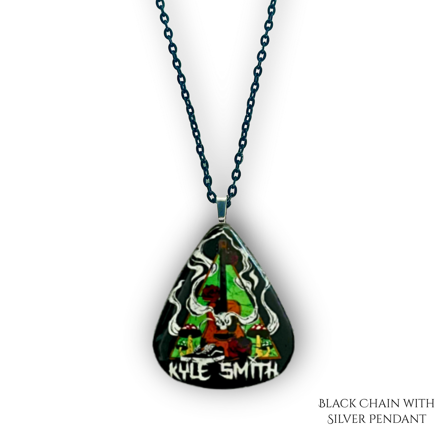 Kyle Smith "Sirens Rose" Guitar Pick Necklace