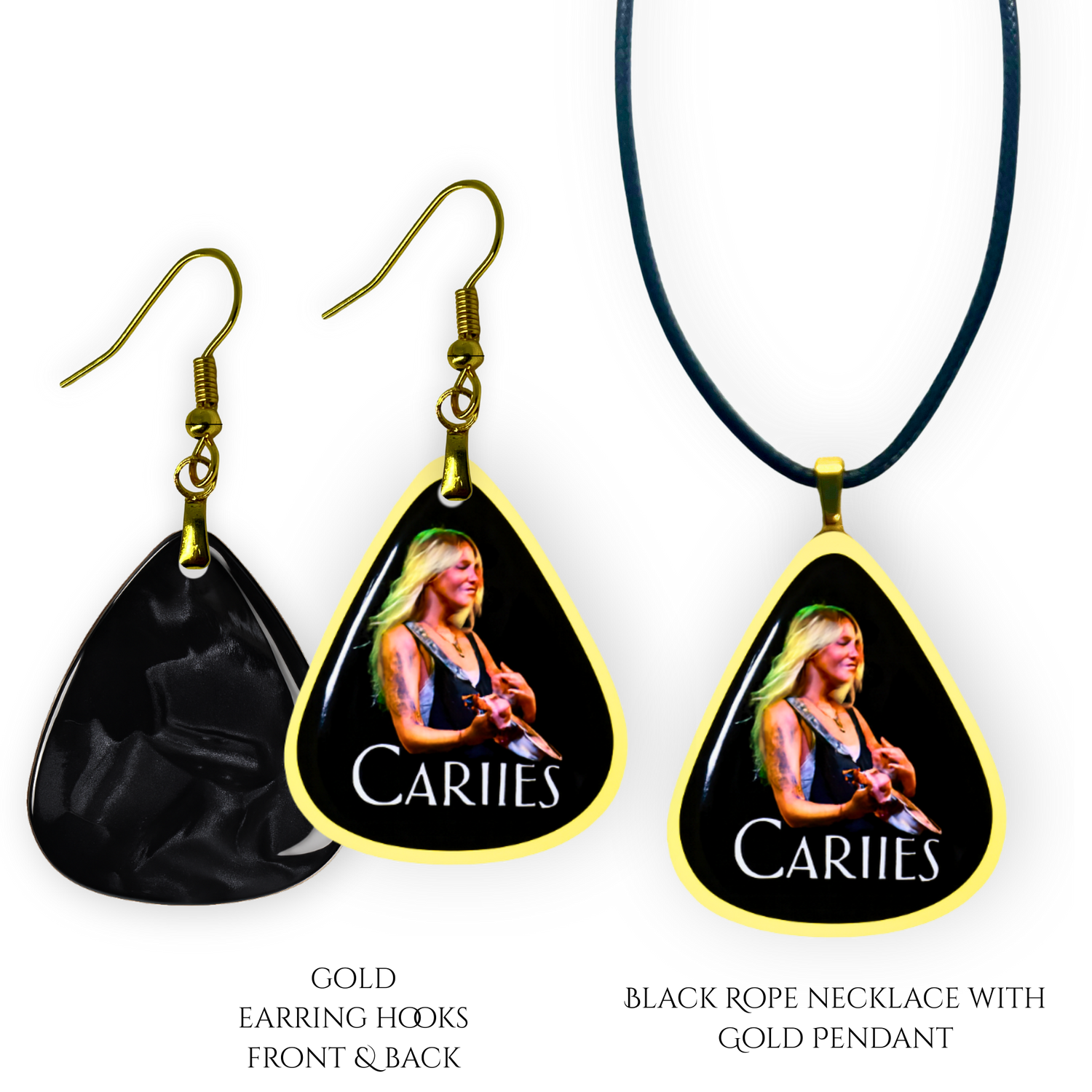 Cariies Sound & Soul Earring & Necklace Set