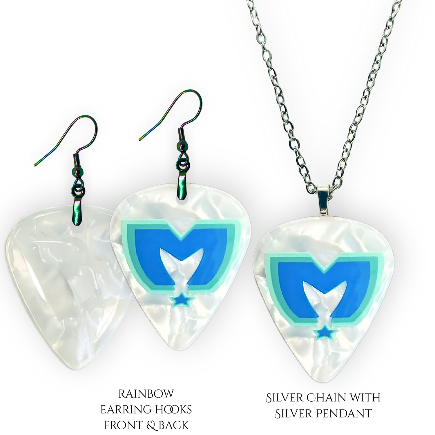 Blue Mirage: The Movement Guitar Pick Set