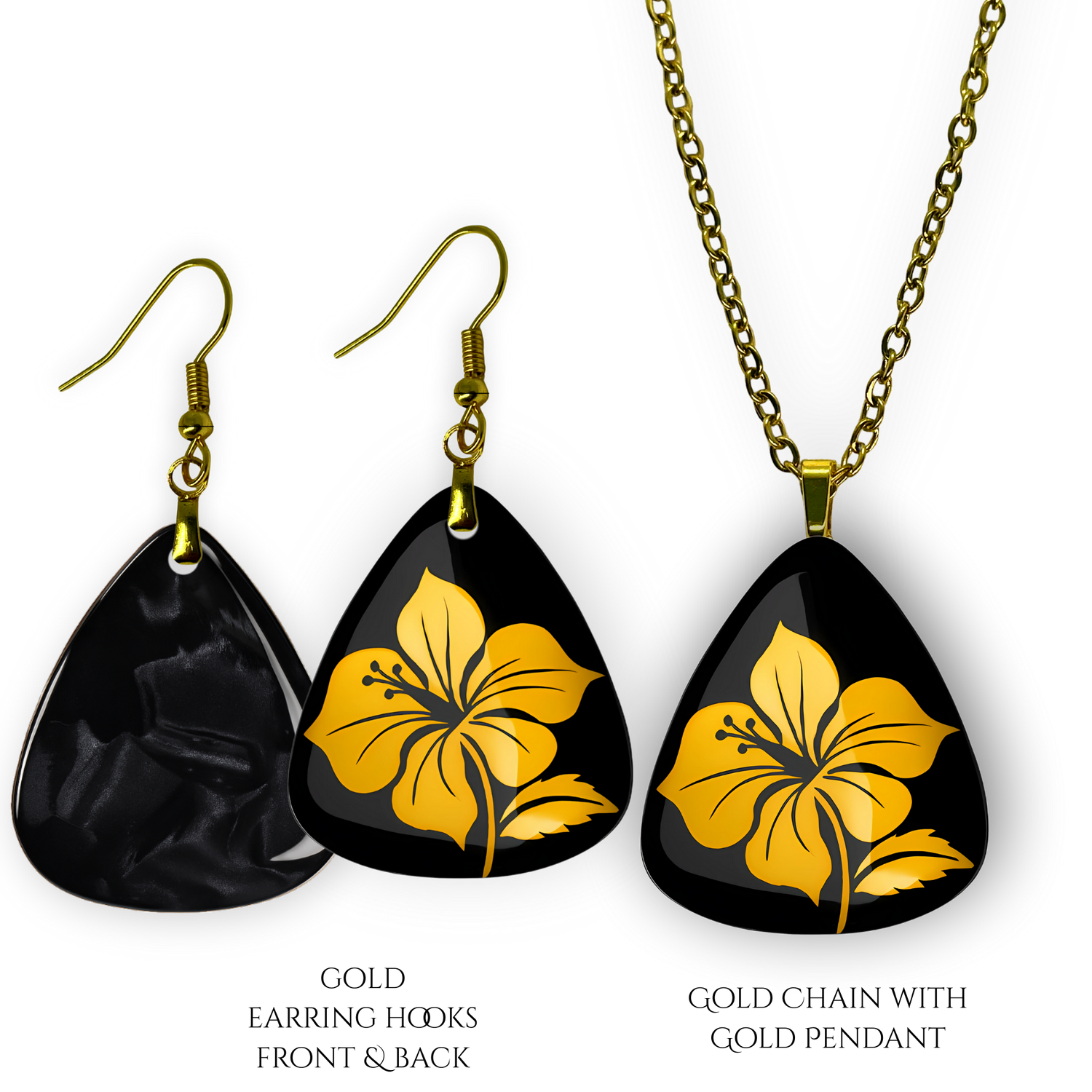Midnight Hibiscus Set