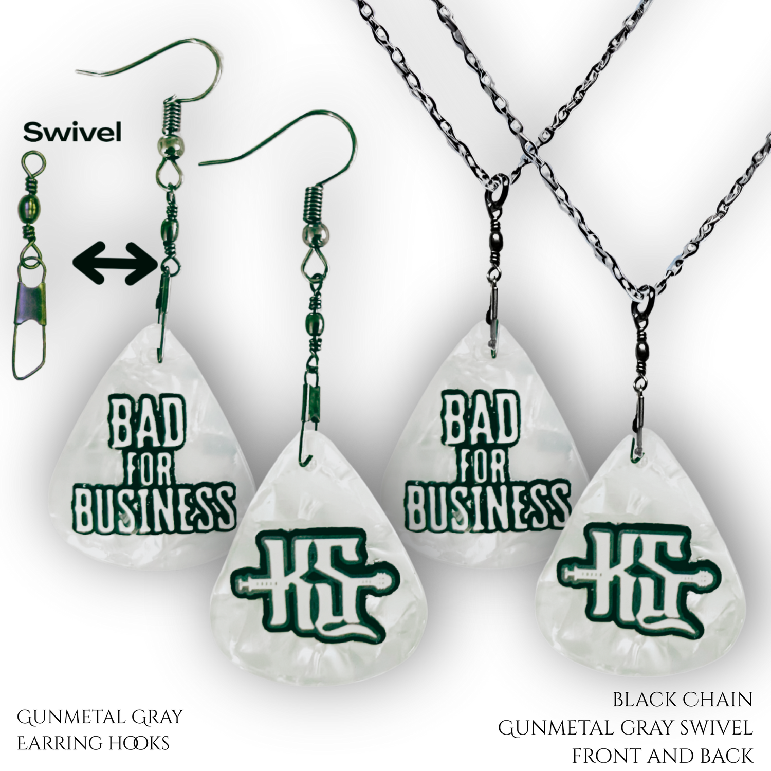 Kyle Smith "Bad For Business in White" Set