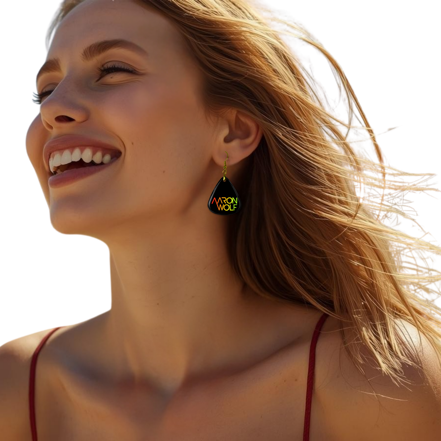 Running on Hope – Aaron Wolf Reggae Inspired Earrings