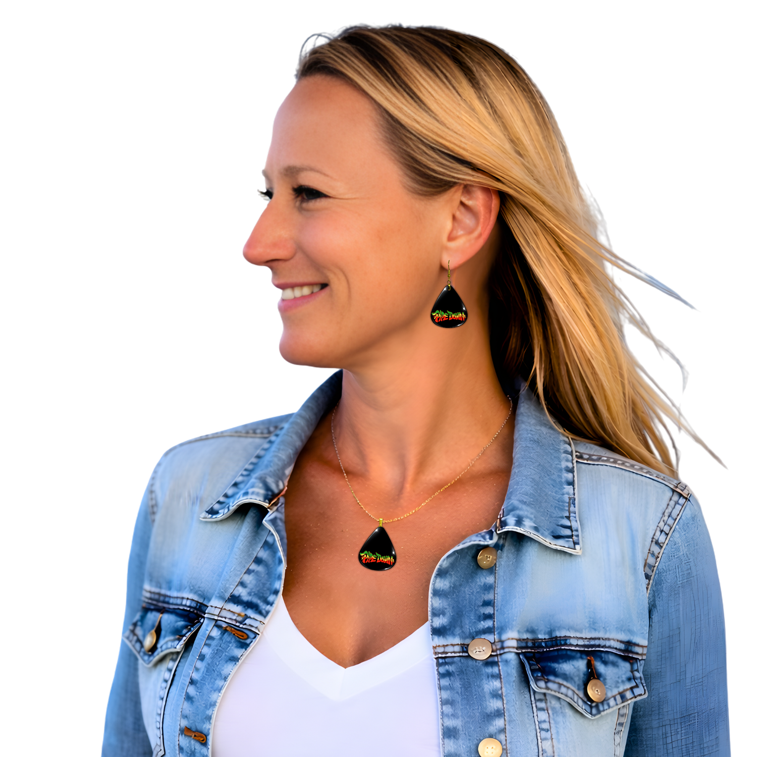 Pipe Down, Smile, Earrings