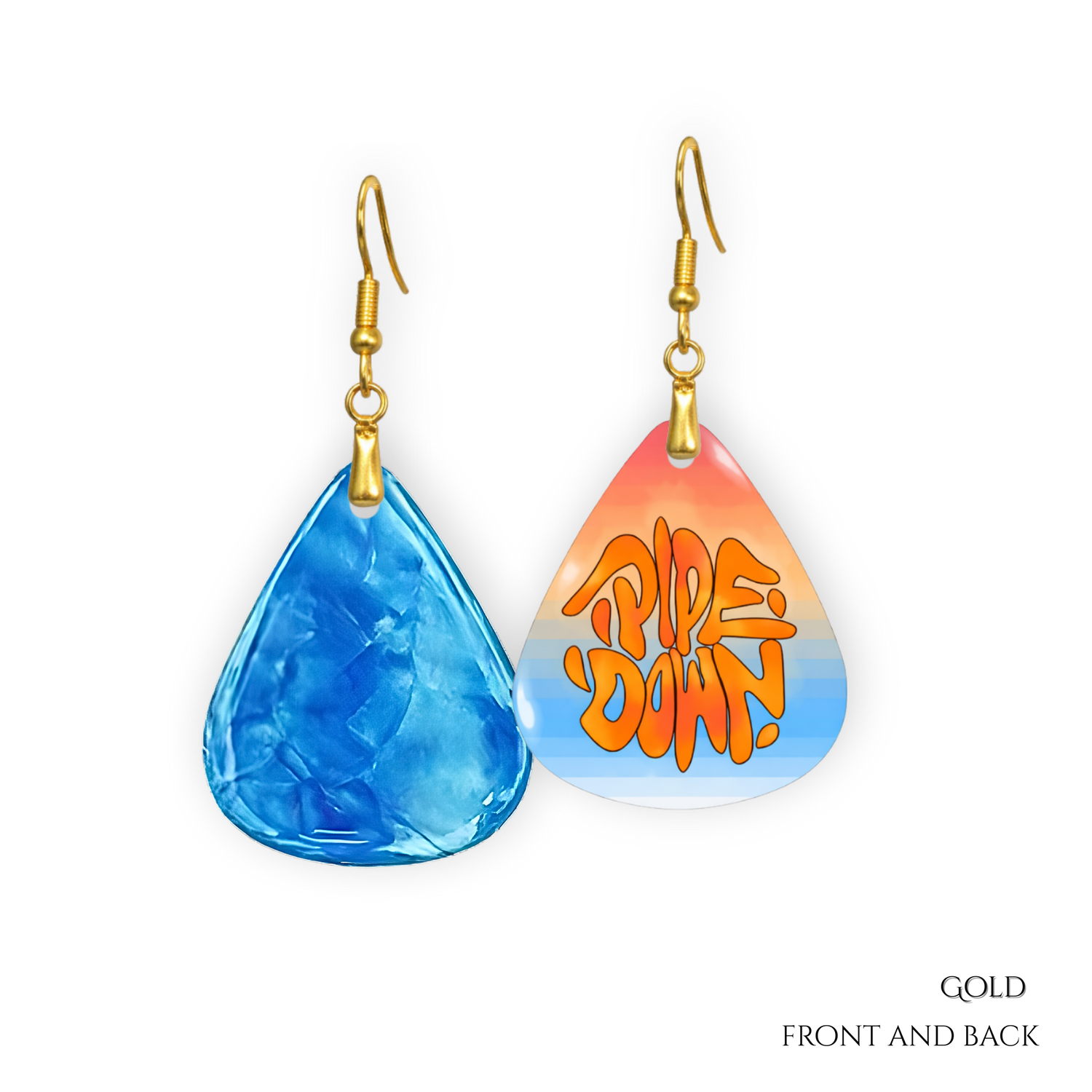 Pipe Down Sunset Earrings