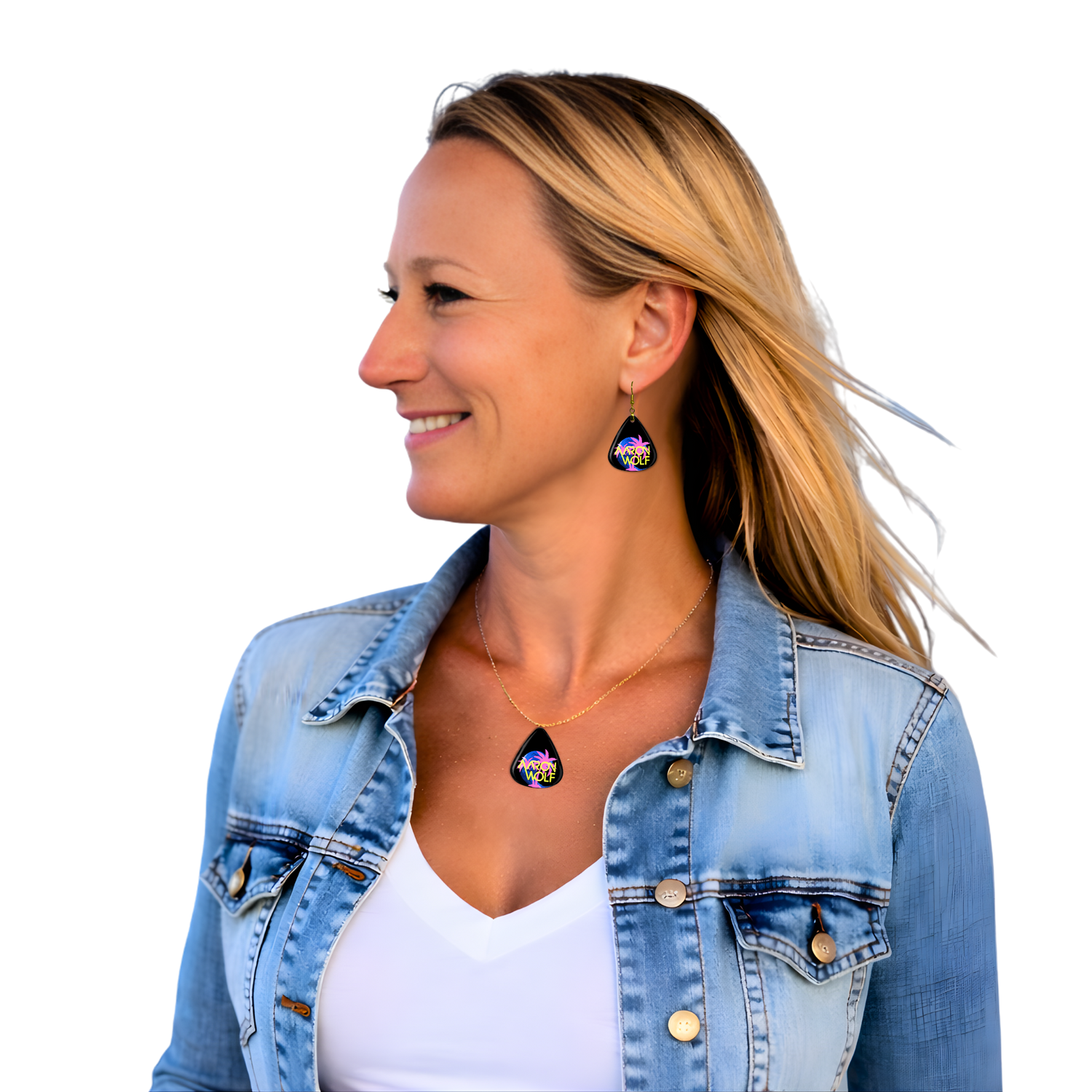 Ocean Glow – Aaron Wolf Earrings