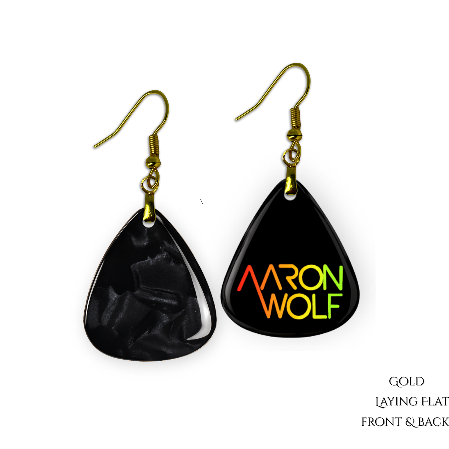 Running on Hope – Aaron Wolf Reggae Inspired Earrings