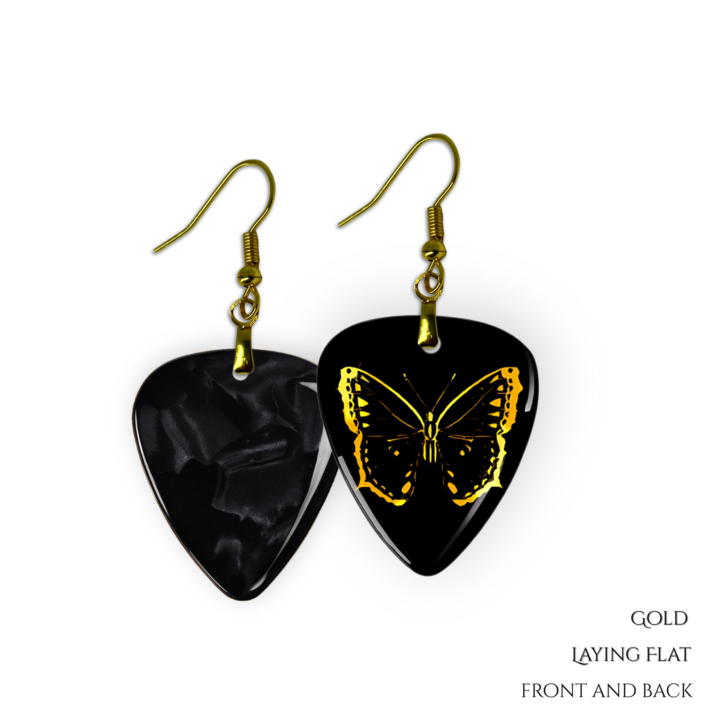 Midnight Monarch Earrings