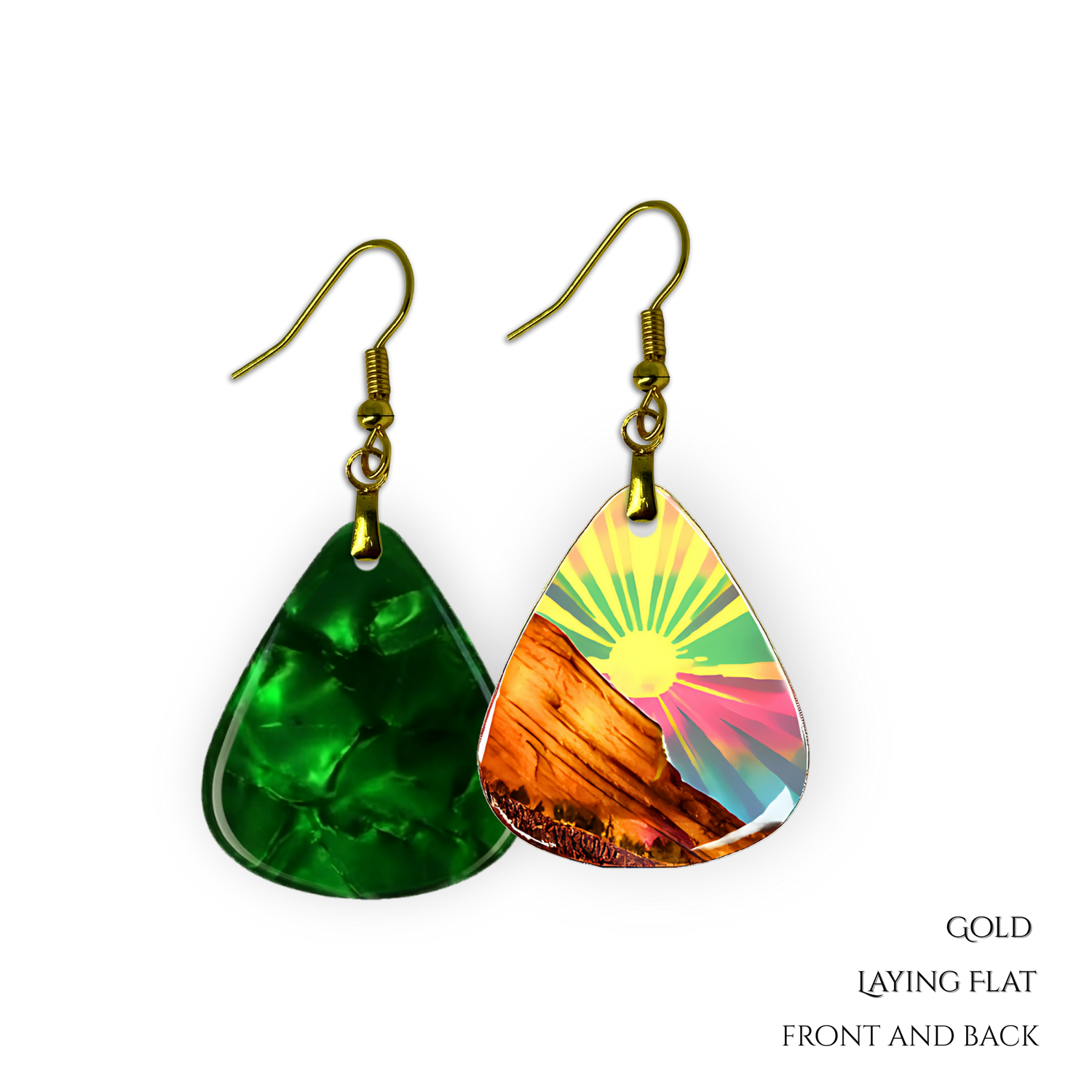 The Rising – Red Rocks Earrings
