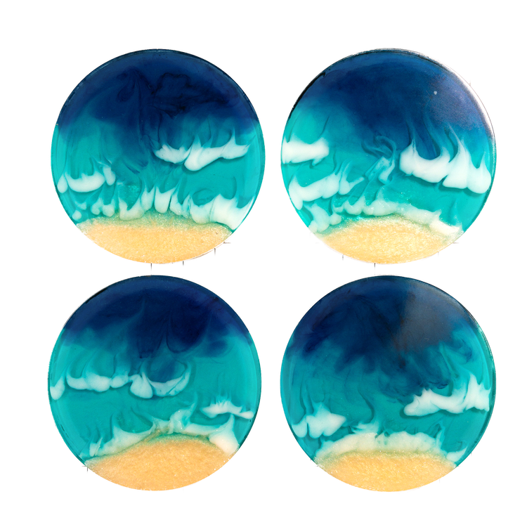 Ocean Coasters- set of 4