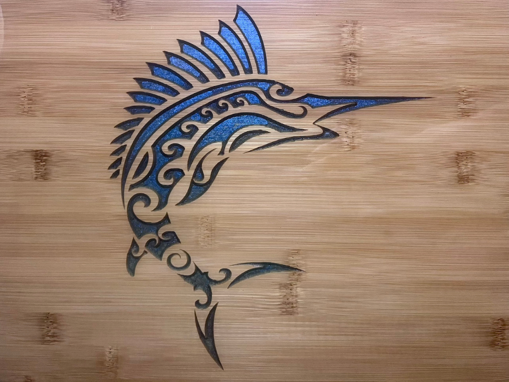 Billfish Serving Tray / Cutting Board