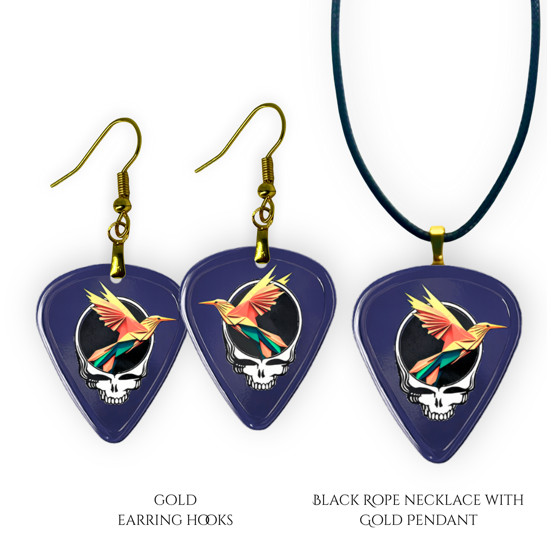 Handcrafted GRF – Into the Night jewelry inspired by jam-band culture and the Golden Road Festival 2025.