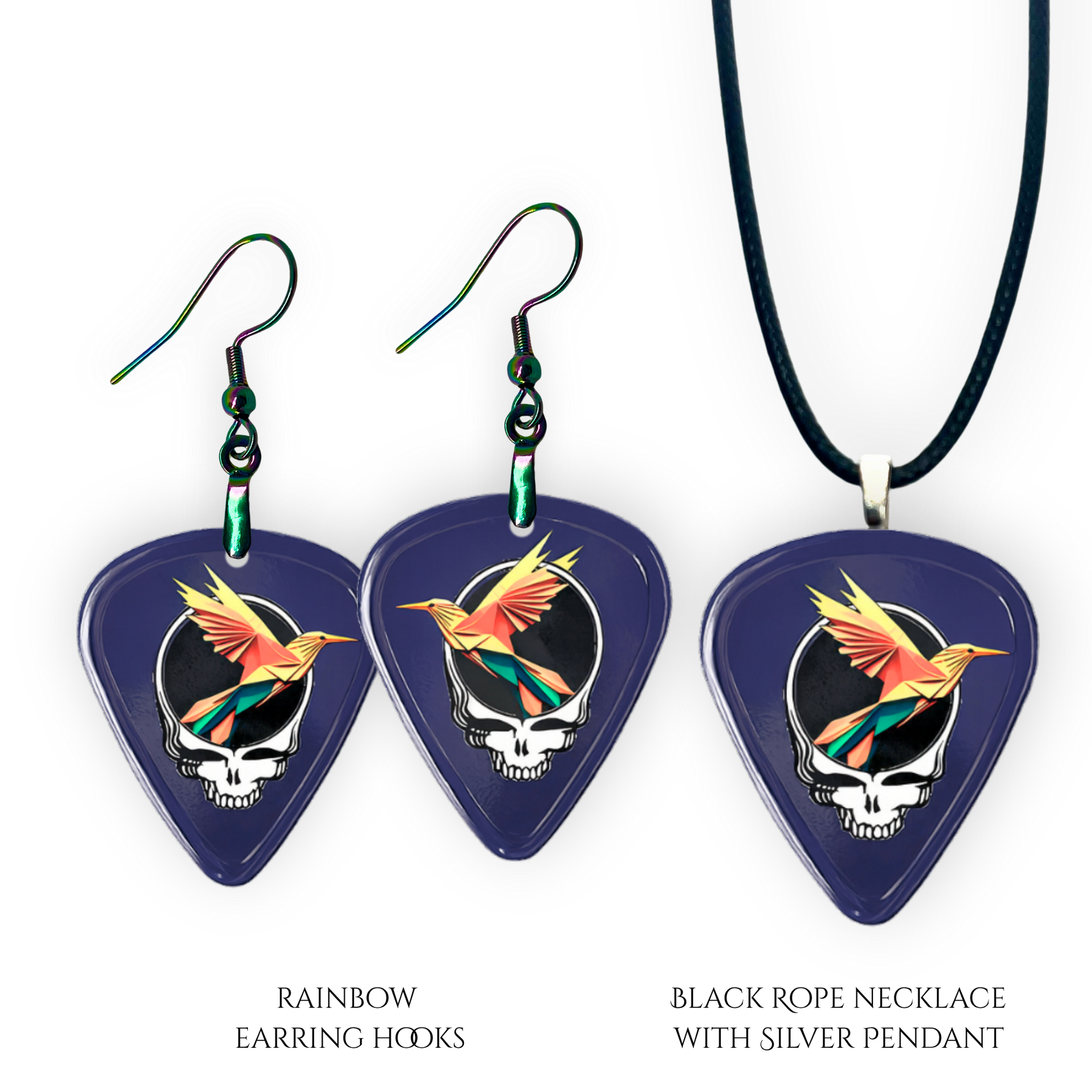 Handcrafted GRF – Into the Night jewelry inspired by jam-band culture and the Golden Road Festival 2025.
