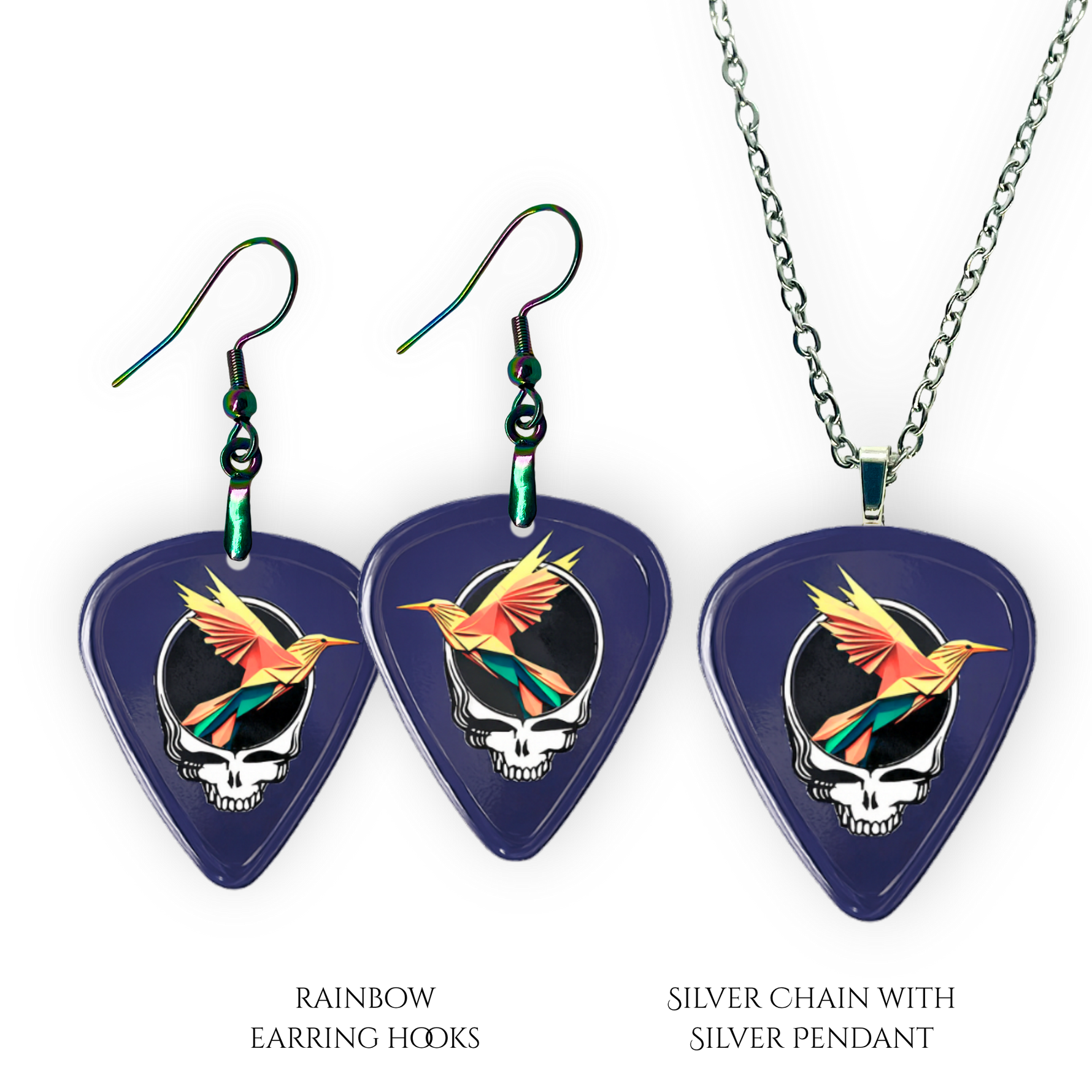 Handcrafted GRF – Into the Night jewelry inspired by jam-band culture and the Golden Road Festival 2025.