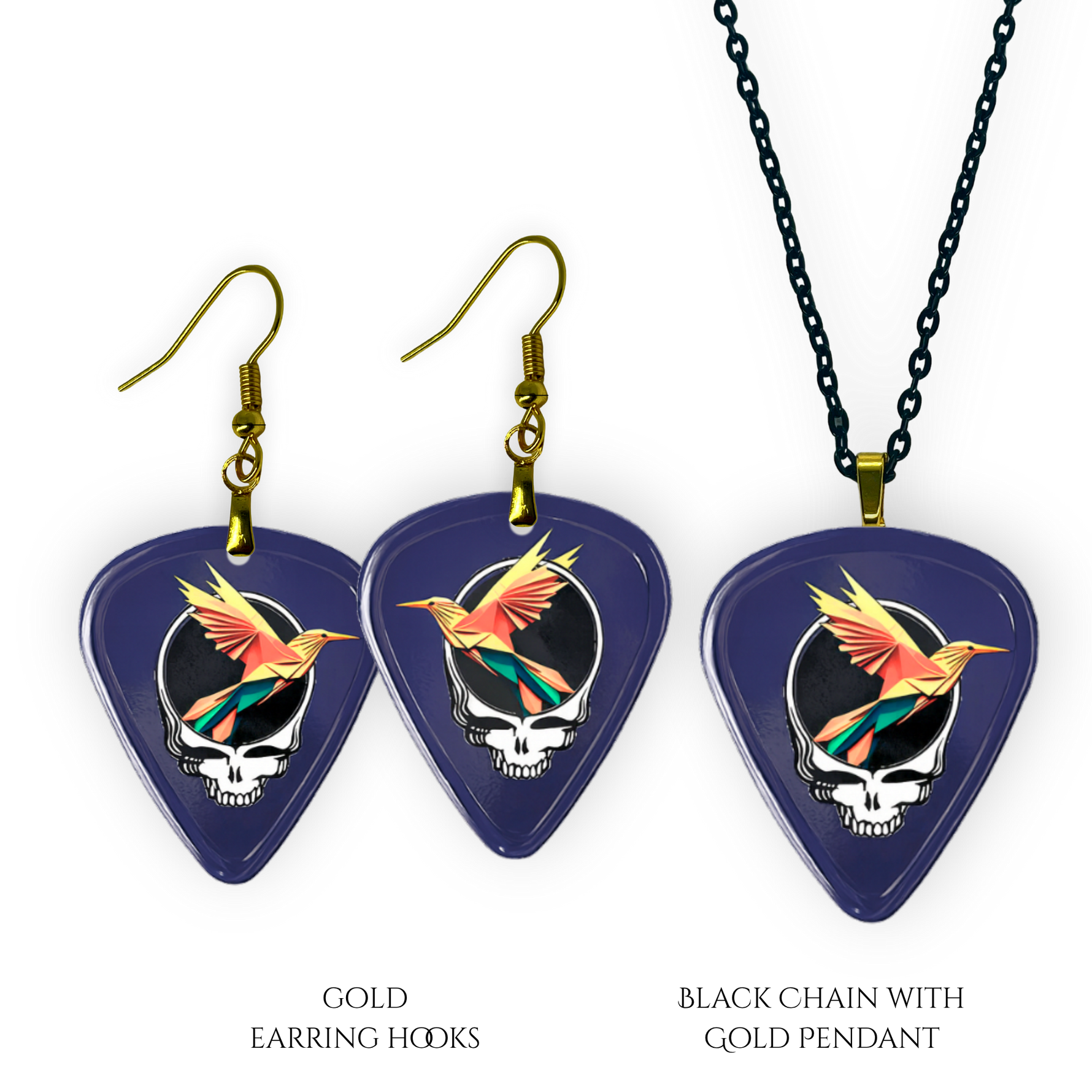 Handcrafted GRF – Into the Night jewelry inspired by jam-band culture and the Golden Road Festival 2025.