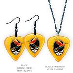Necklace pendant from GRF – Golden Road Flight collection featuring the Golden Road Festival and Grateful Dead inspired design.