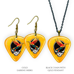 Necklace pendant from GRF – Golden Road Flight collection featuring the Golden Road Festival and Grateful Dead inspired design.