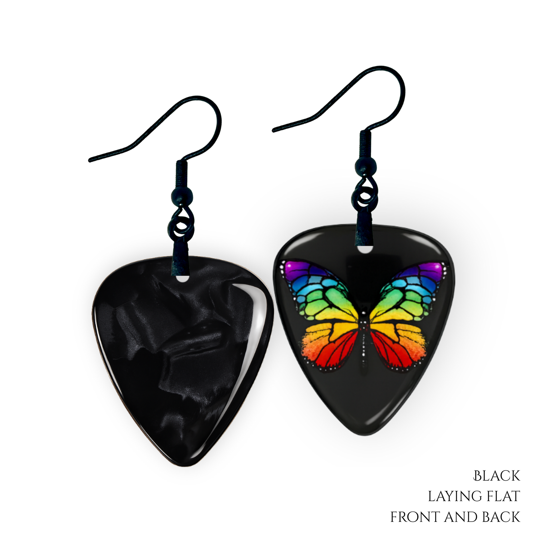 Rainbow Monarch Earrings